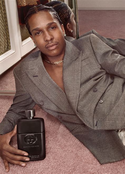 who is the guy in the gucci guilty ad|asap rocky Gucci.